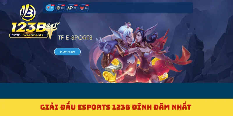 Giải đấu Esports 123B đình đám nhất